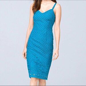 WHBM Lace Sheath Dress